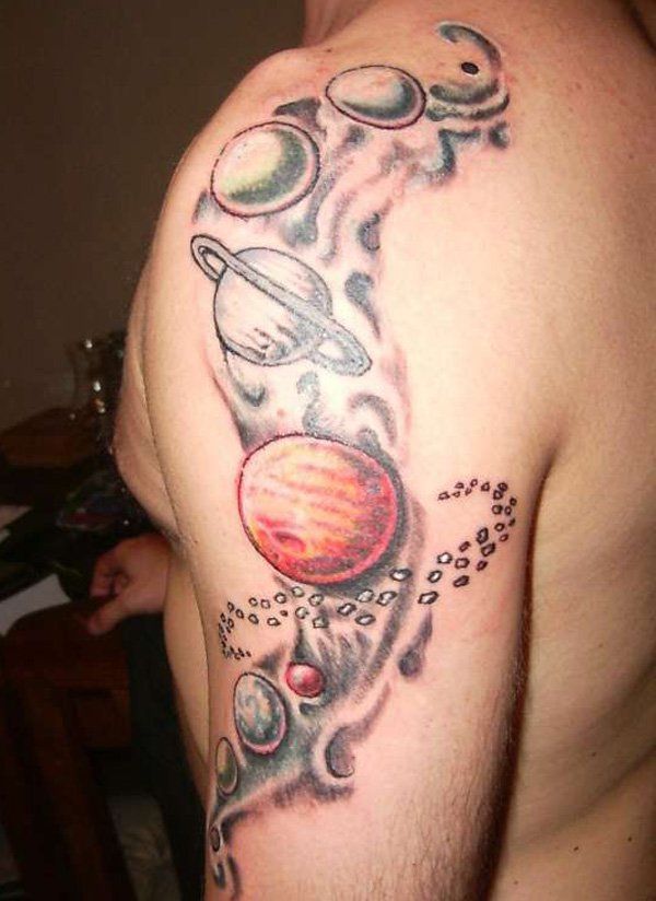 Solar System Tattoos 143