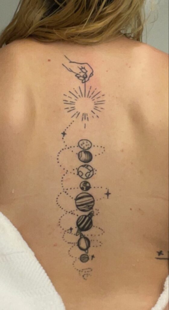 Solar System Tattoos 145