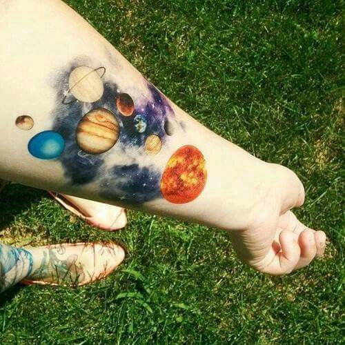 Solar System Tattoos 146