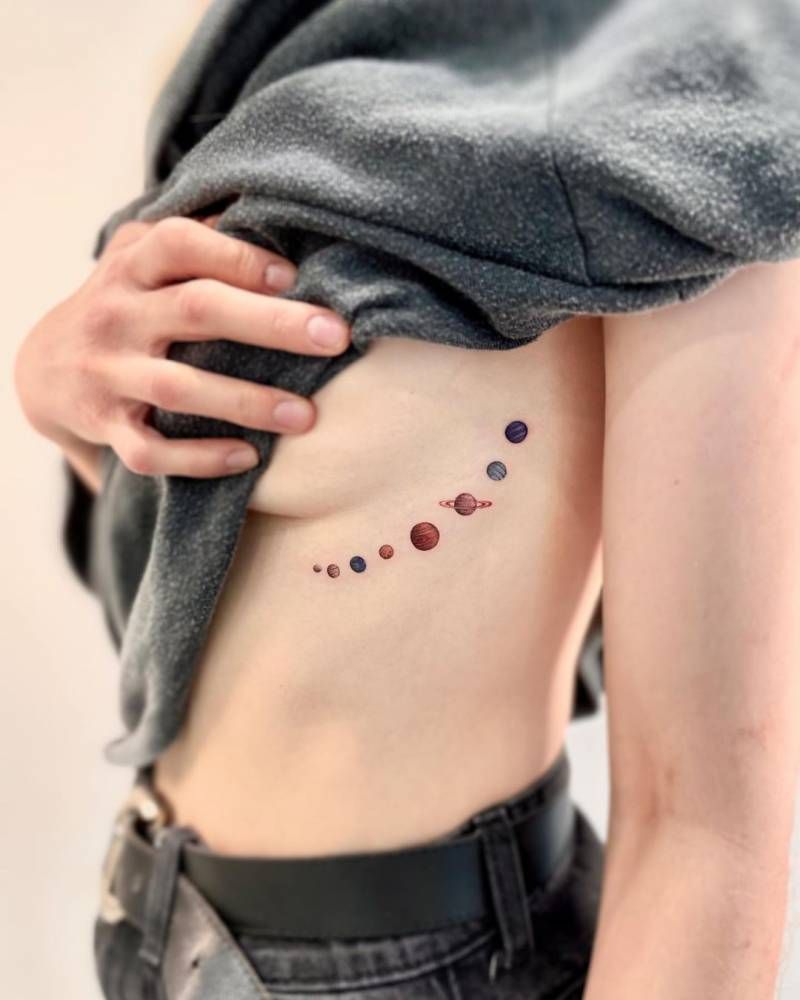 Solar System Tattoos 147
