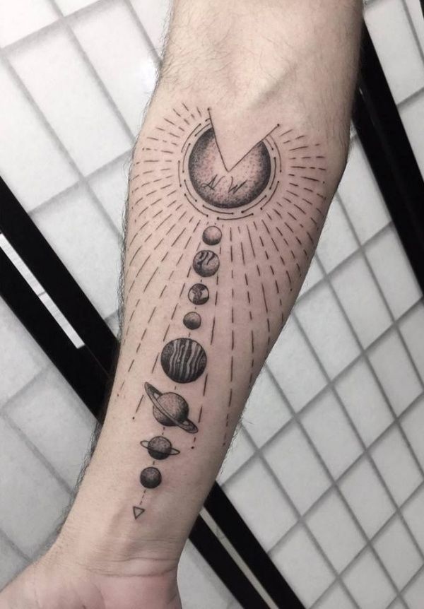 Solar System Tattoos 151