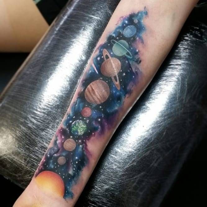 Solar System Tattoos 152