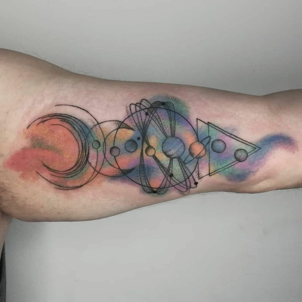 Solar System Tattoos 157