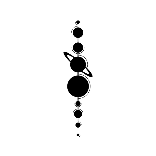 Solar System Tattoos 16