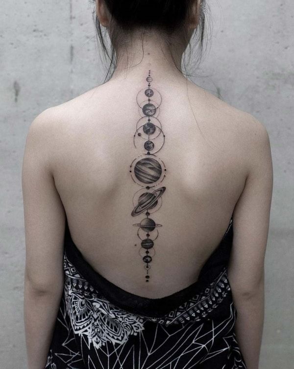 Solar System Tattoos 163