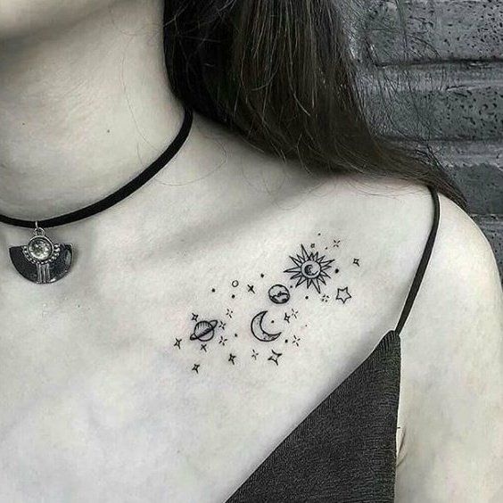 Solar System Tattoos 171