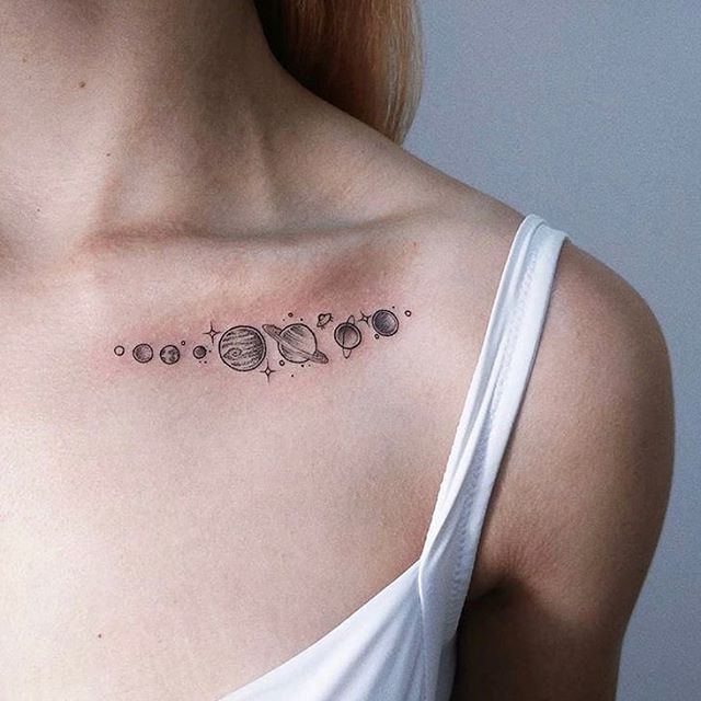 Solar System Tattoos 172
