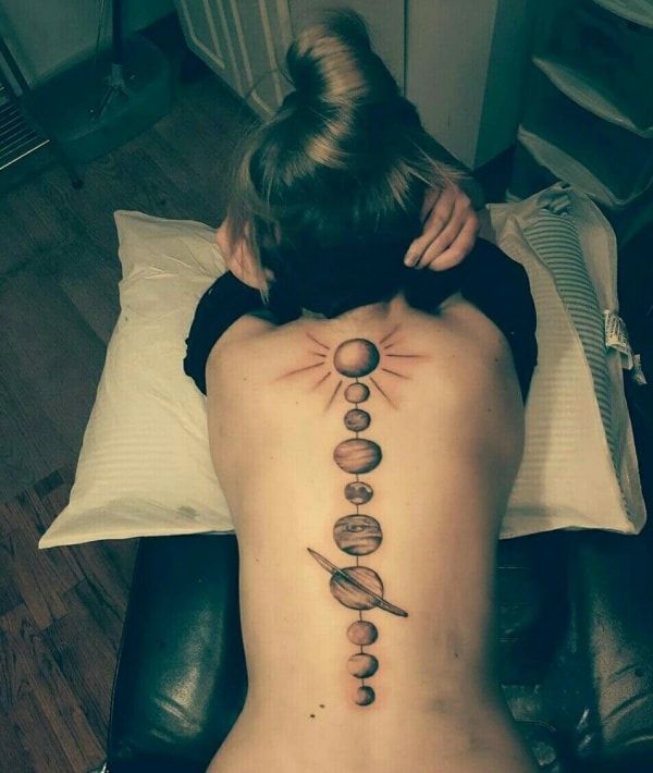 Solar System Tattoos 177