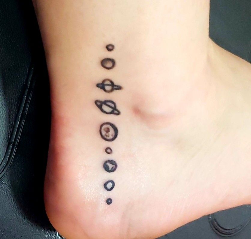 Solar System Tattoos 178