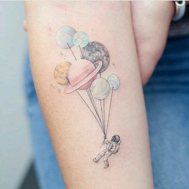 Solar System Tattoos 182