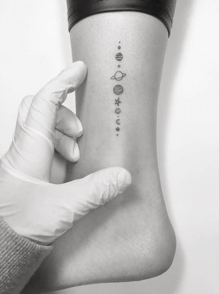 Solar System Tattoos 189