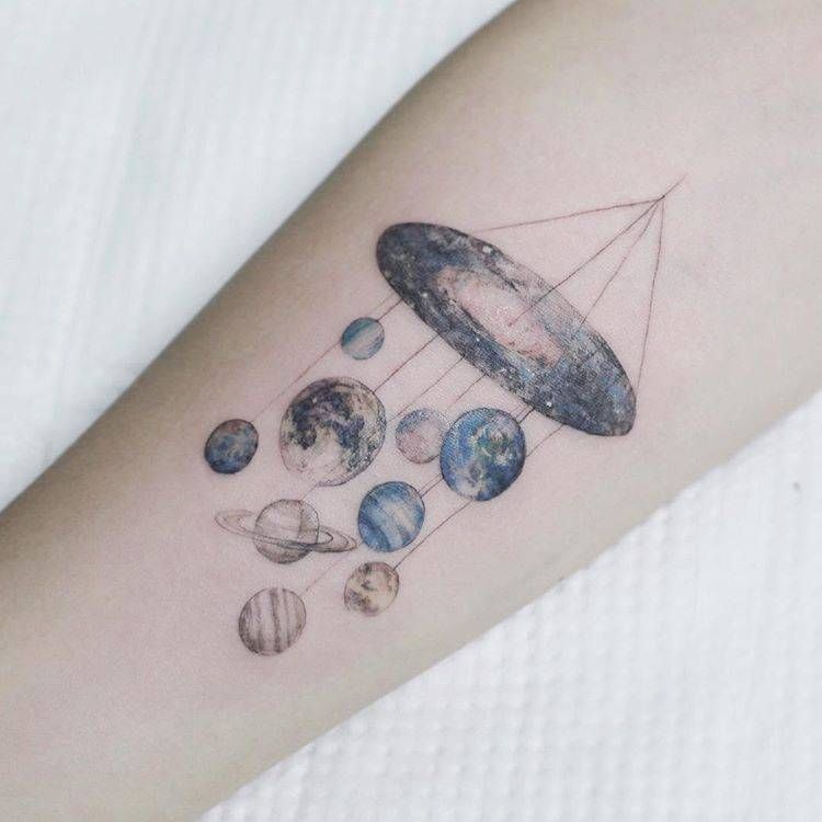 Solar System Tattoos 196