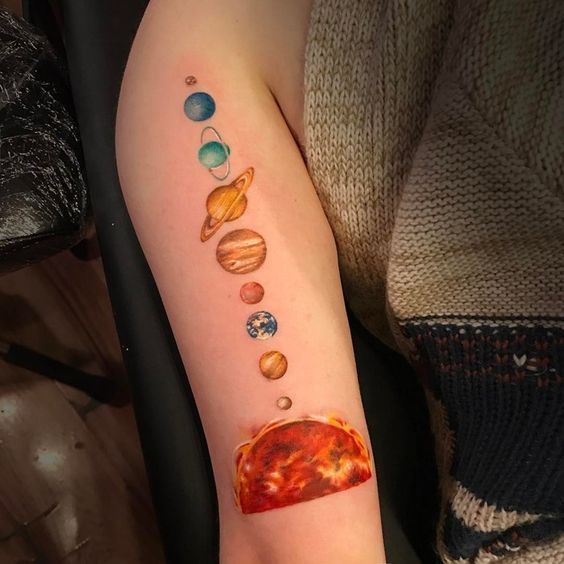 Solar System Tattoos 201