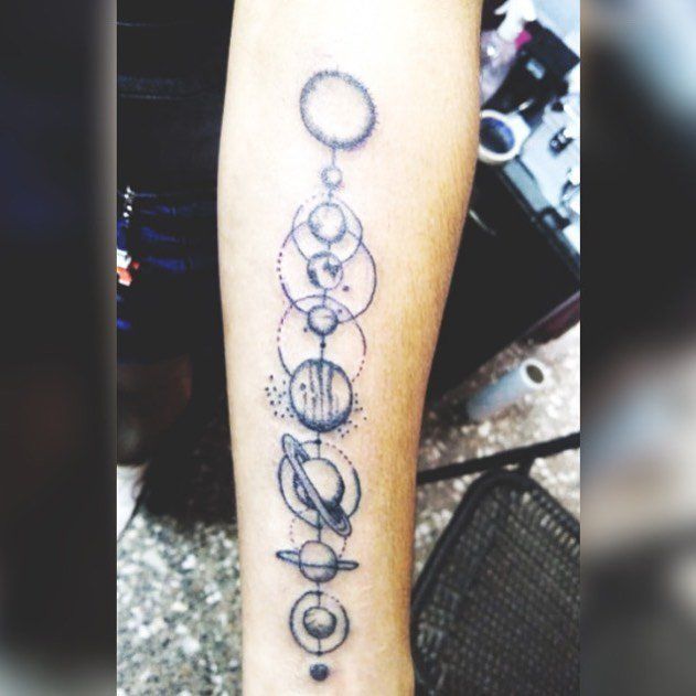 Solar System Tattoos 202