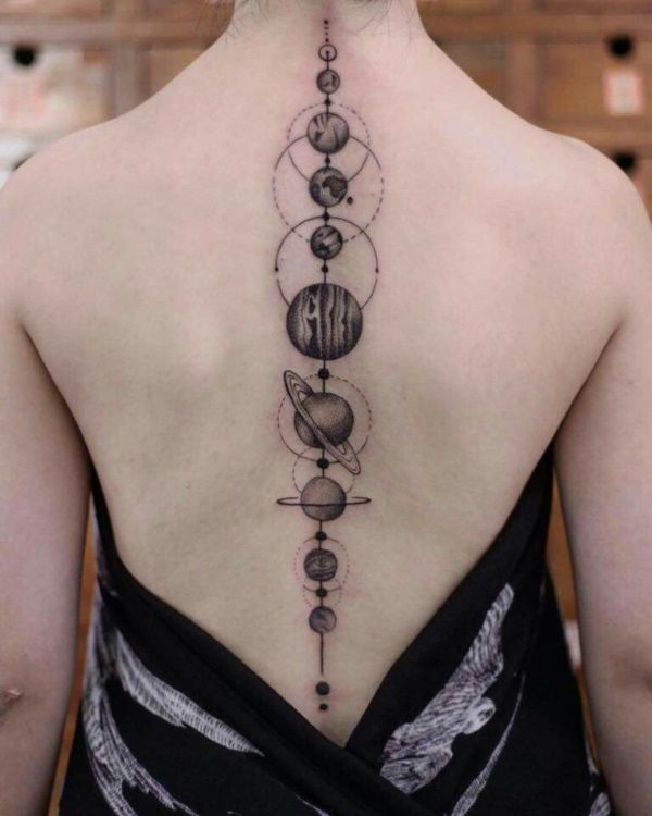 Solar System Tattoos 206