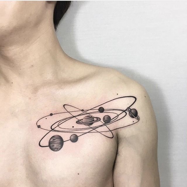 Solar System Tattoos 213