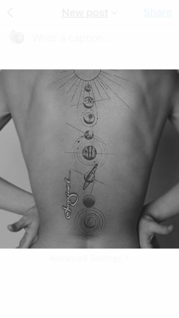 Solar System Tattoos 216