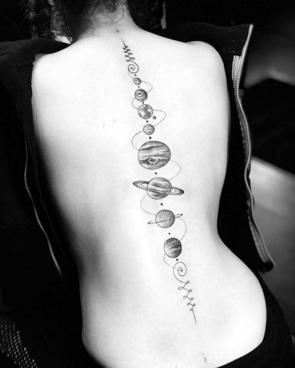 Solar System Tattoos 217