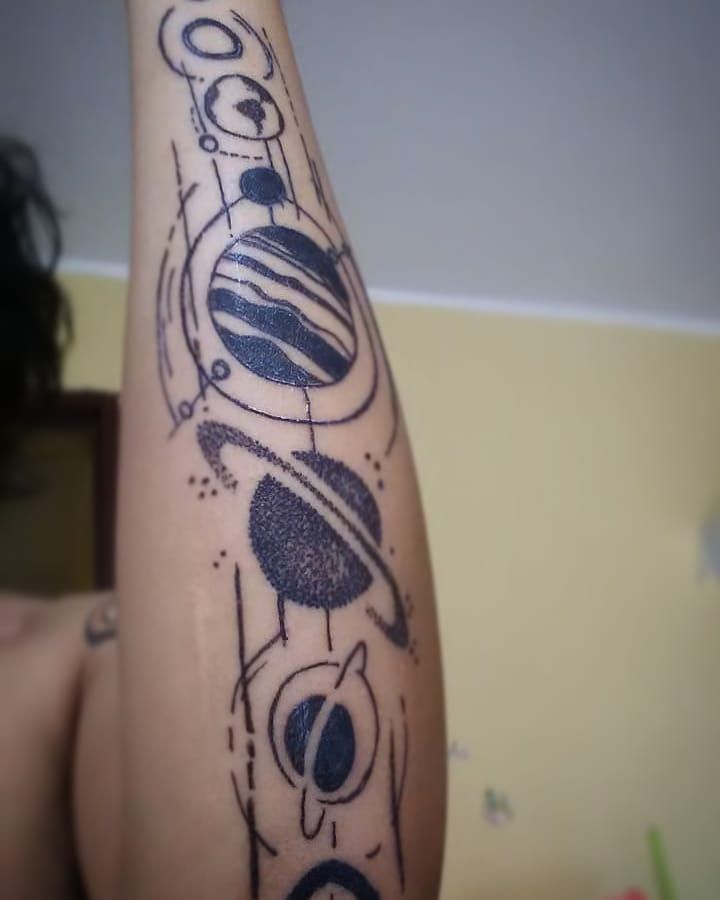 Solar System Tattoos 222