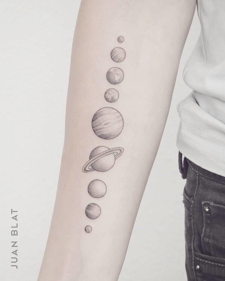 Solar System Tattoos 223