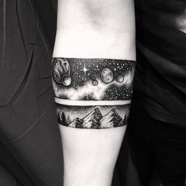 Solar System Tattoos 229