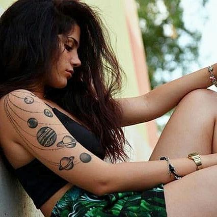 Solar System Tattoos 244