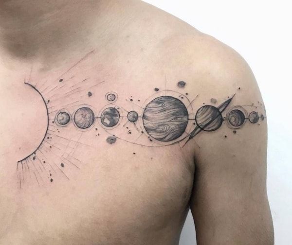 Solar System Tattoos 247