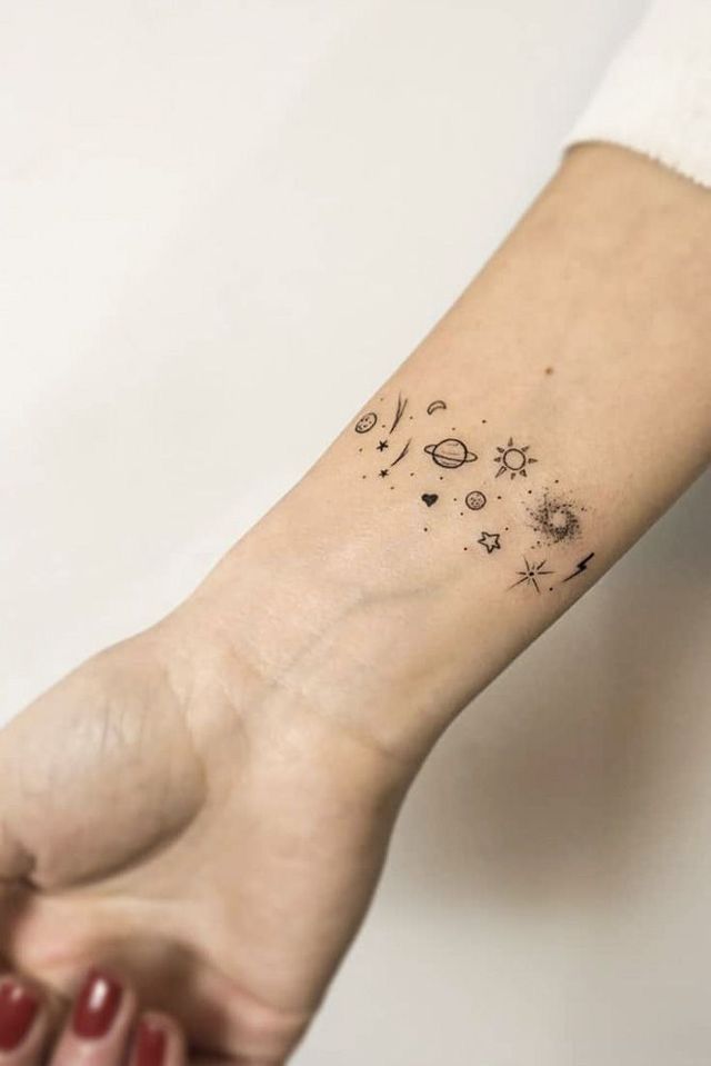 Solar System Tattoos 248