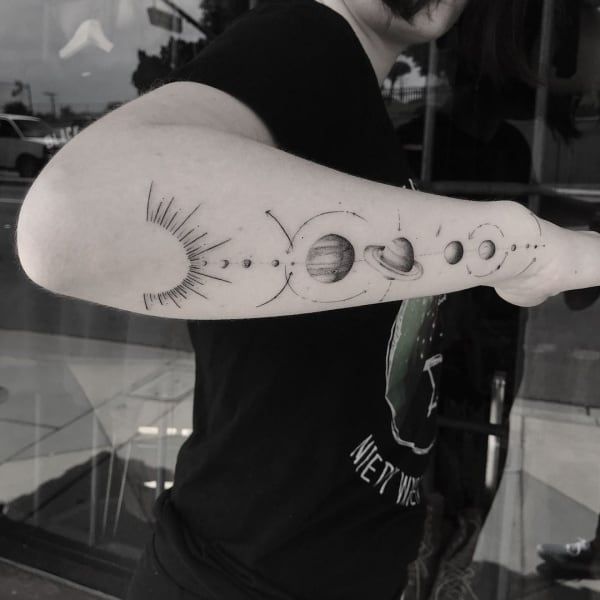 Solar System Tattoos 251