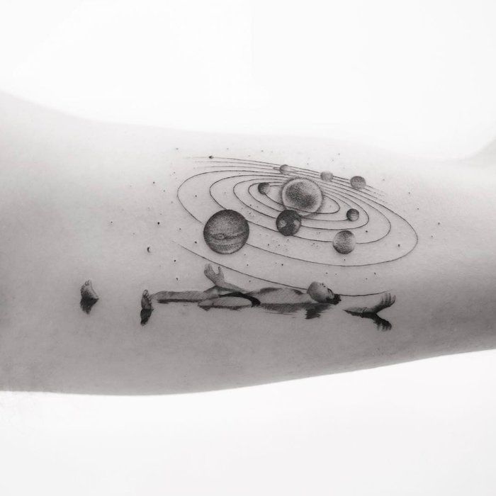 Solar System Tattoos 253