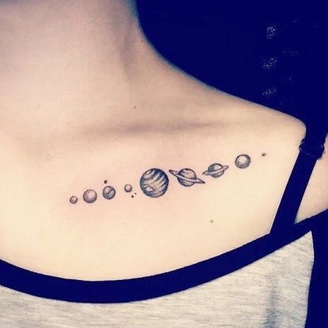 Solar System Tattoos 267