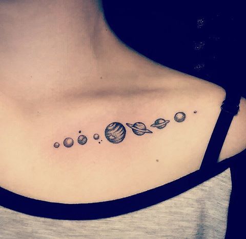 Solar System Tattoos 269