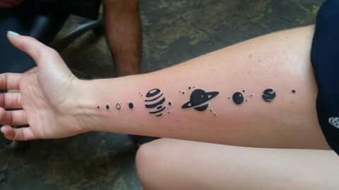 Solar System Tattoos 279