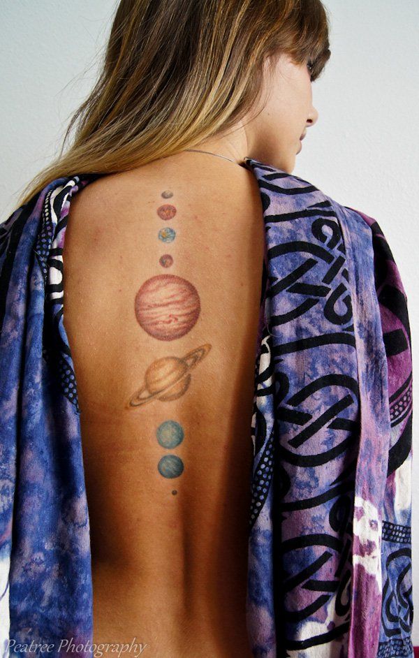 Solar System Tattoos 72