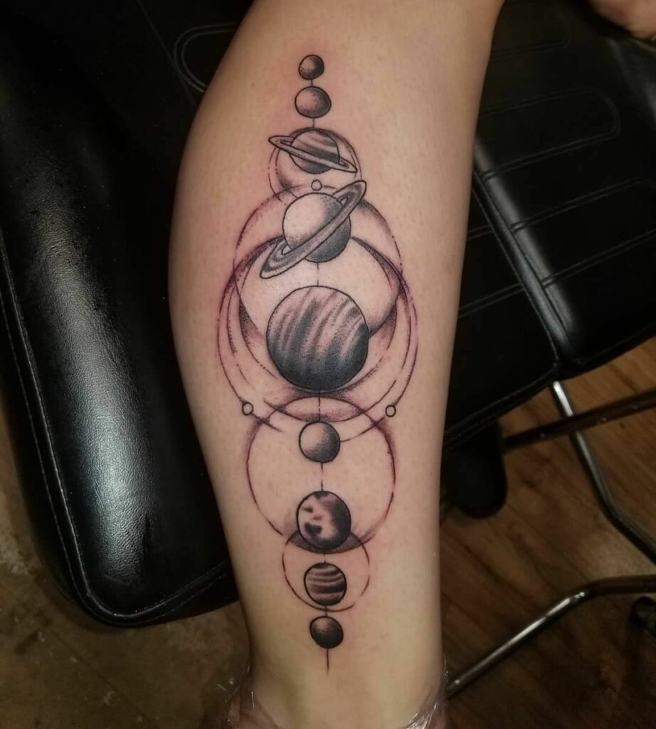 Solar System Tattoos 93