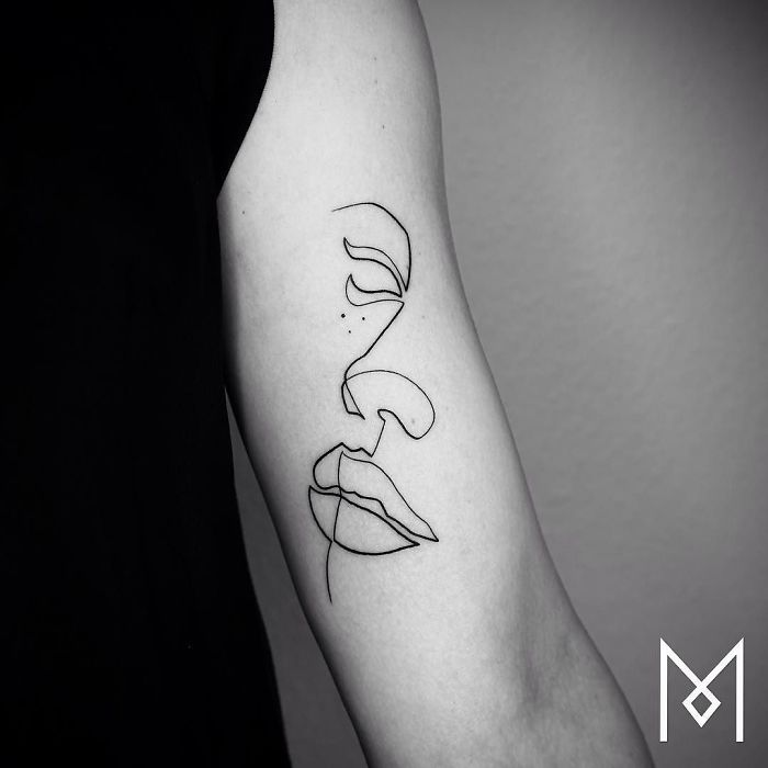 Single Line Tattoo 13 1