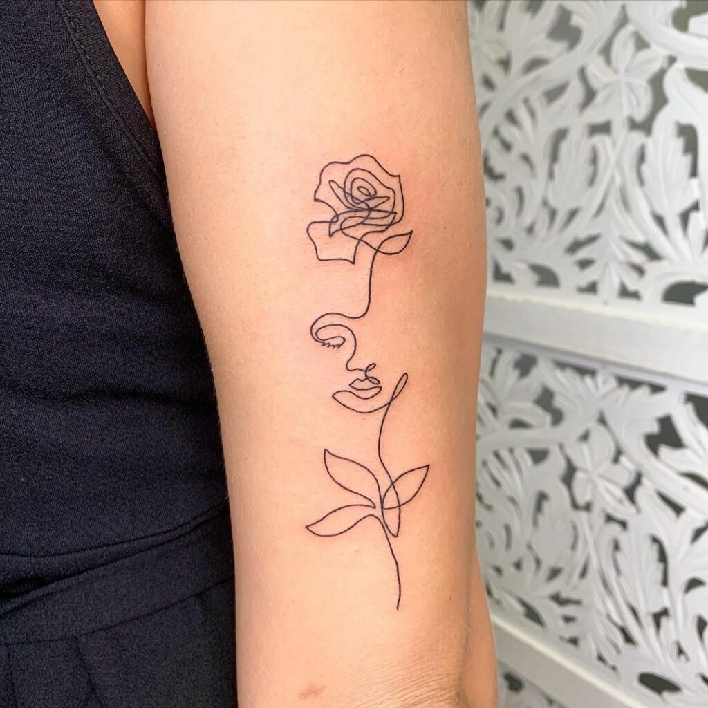 Single Line Tattoo 19 1