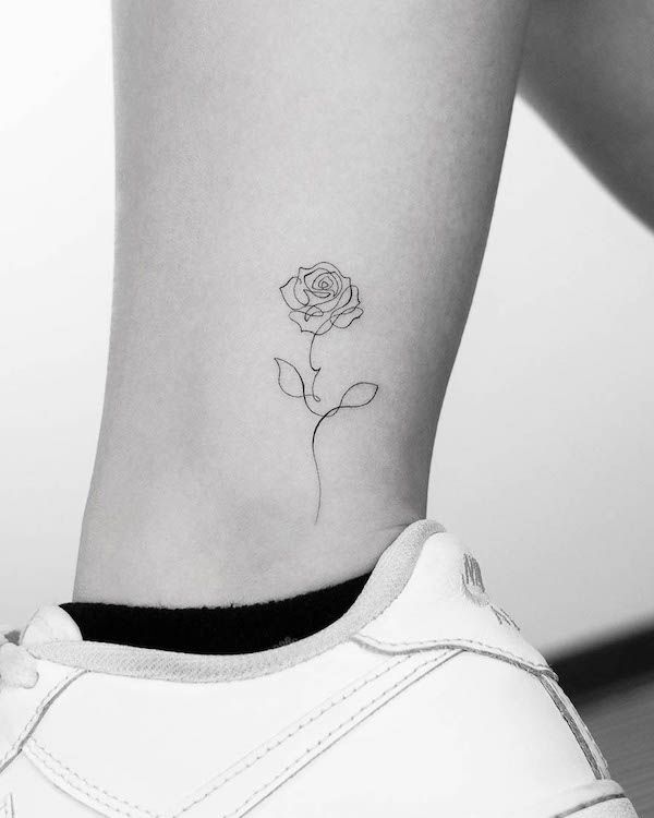 Single Line Tattoo 228