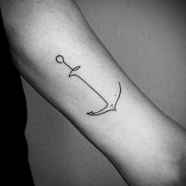 Single Line Tattoo 231