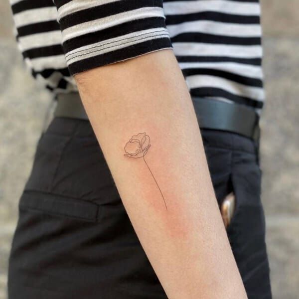 Single Line Tattoo 235