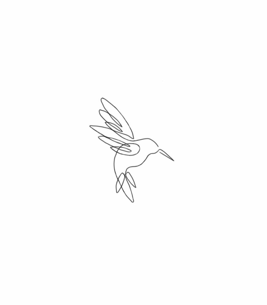 Single Line Tattoo 336