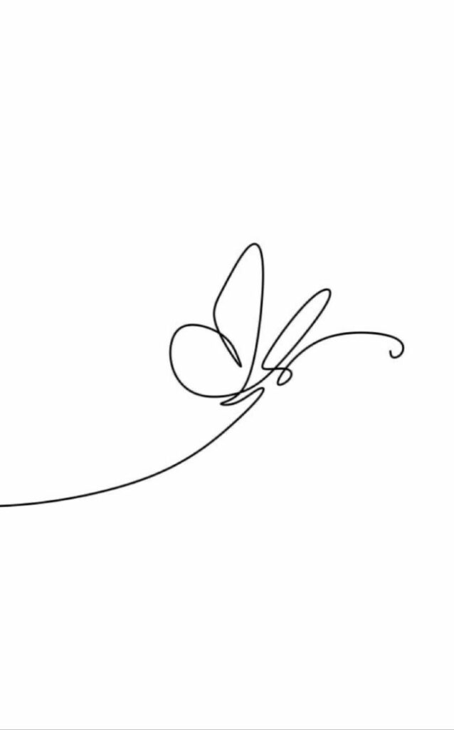 Single Line Tattoo 338