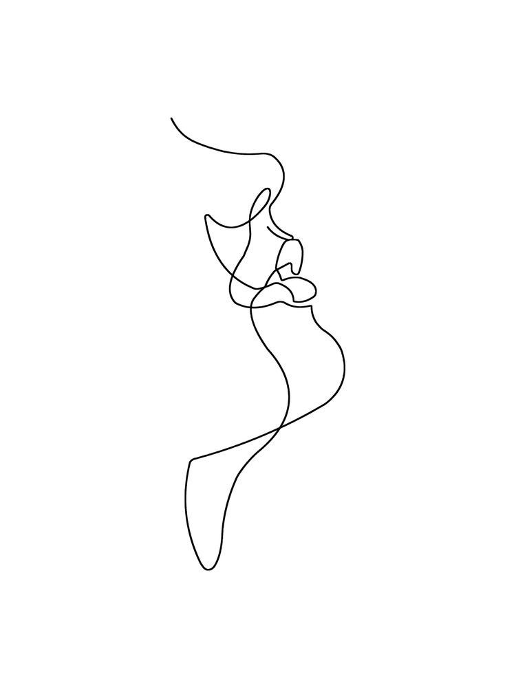 Single Line Tattoo 345