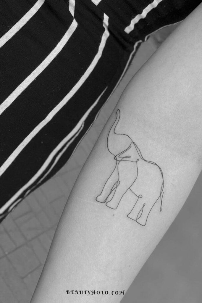 Single Line Tattoo 44 1