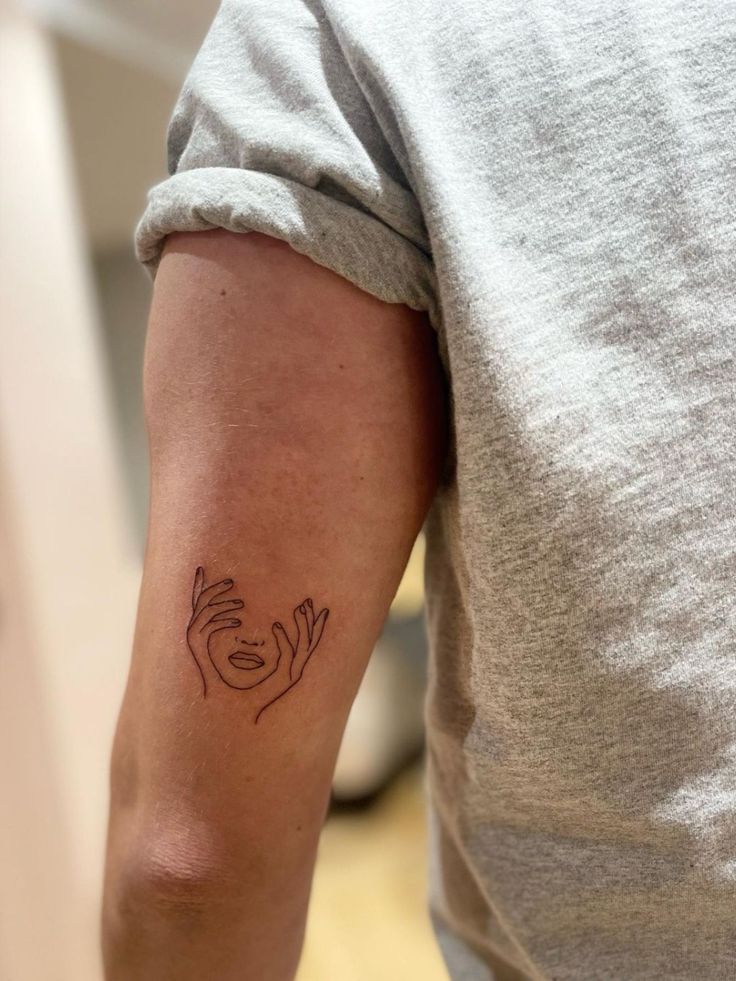 Single Line Tattoo 60 1