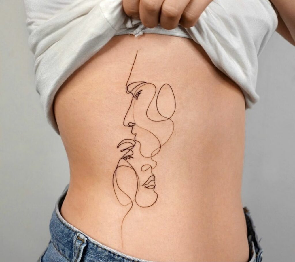 Single Line Tattoo 62 1