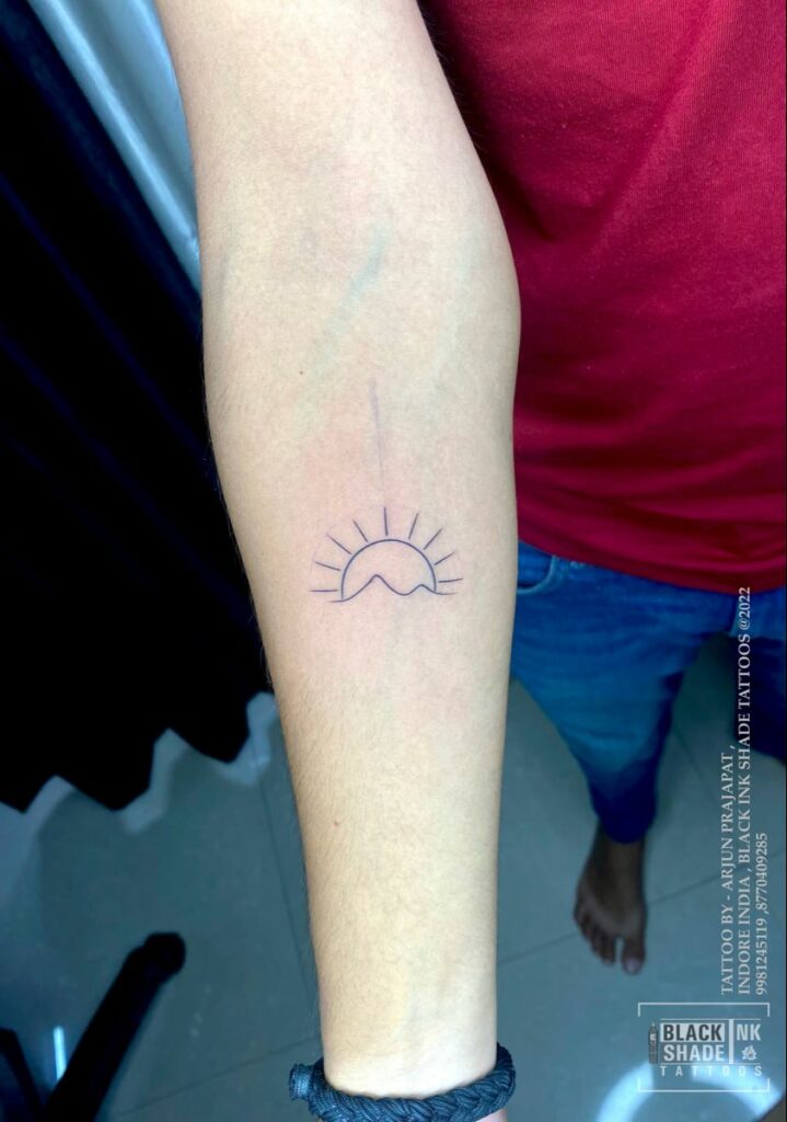 Single Line Tattoo 63 1