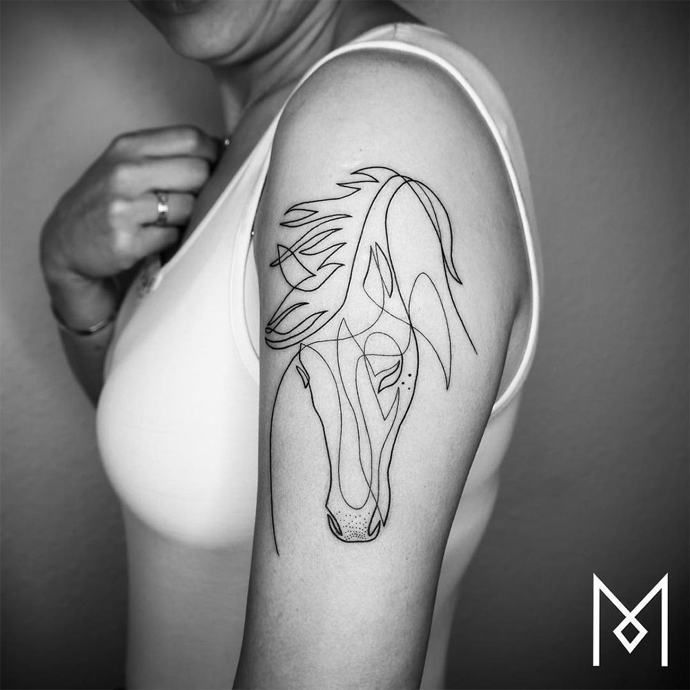 Single Line Tattoo 75 1