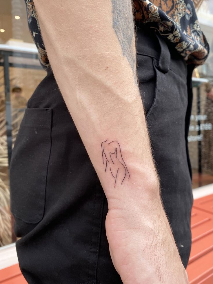 Single Line Tattoo 79 1