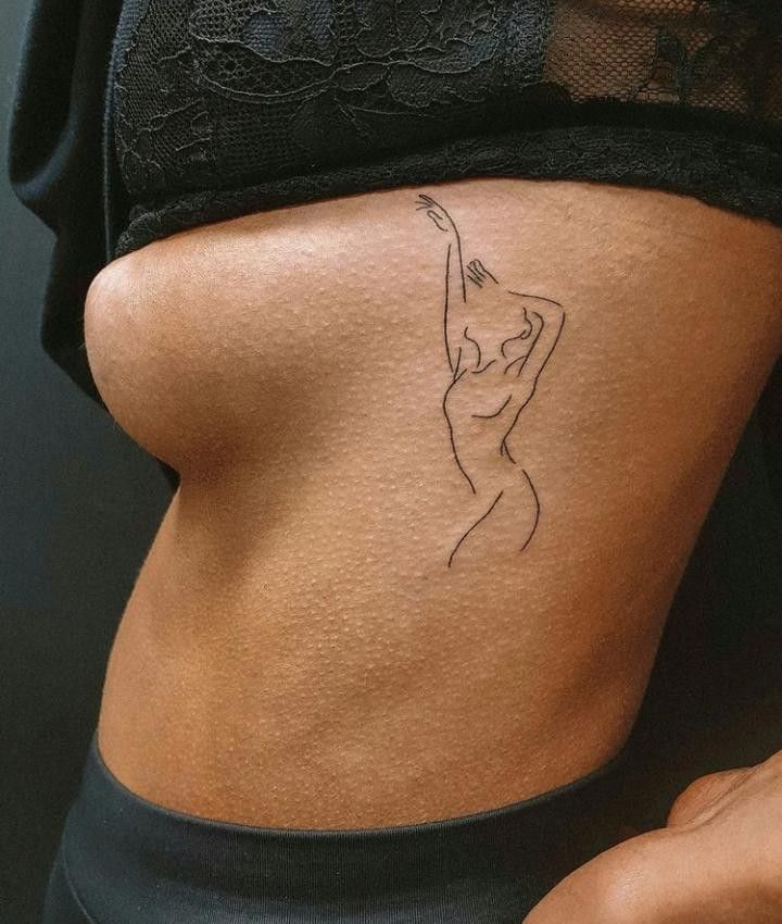 Single Line Tattoo 85 1